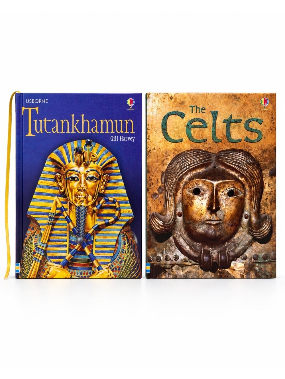 Usborne Tutankhamun The Celts 2 Book Lot History Egypt Brand New
